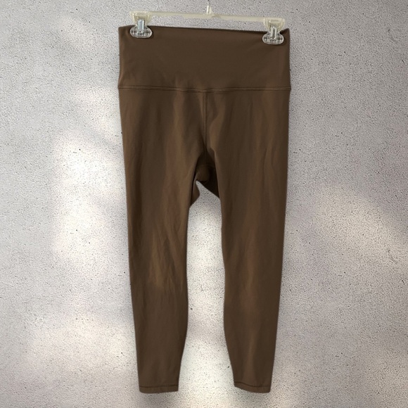 Hey Nuts brown high waisted yoga leggings size large - Picture 4 of 11